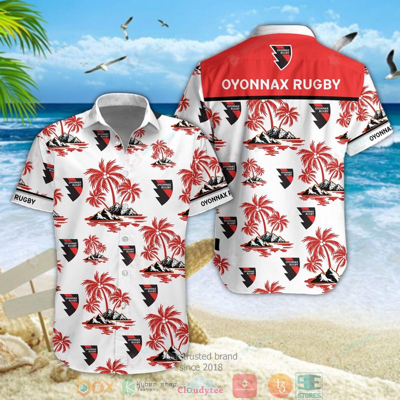Oyonnax Rugby Hawaiian Shirt Oyonnax Rugby Hawaiian Shirt