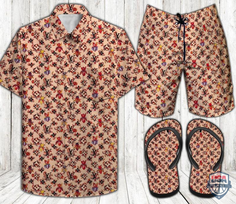 Louis Vuitton Combo Hawaiian Shirt And Short 28 Louis Vuitton Combo Hawaiian Shirt And Short 28