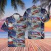Raf Red Arrows Air Show Hawaiian Shirt