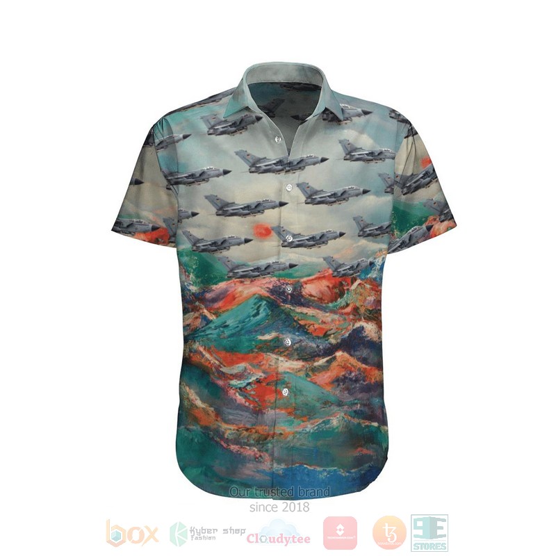 Panavia Tornado German Air Force Hawaiian Shirt Panavia Tornado German Air Force Hawaiian Shirt