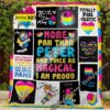 Pansexual Proud Quilt
