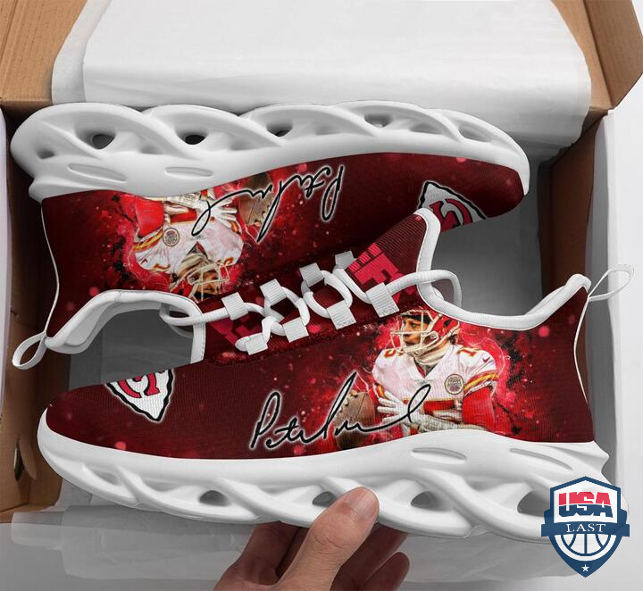 Patrick Mahomes Kansas City Chiefs Max Soul Running Shoes Patrick Mahomes Kansas City Chiefs Max Soul Running Shoes