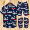 Pearl Jam Rock Band Hawaiian Shirt Beach Shorts And Flip Flops