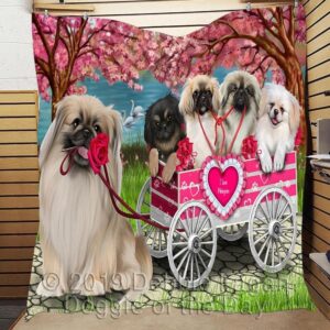 Pekingeses Quilt Cijov