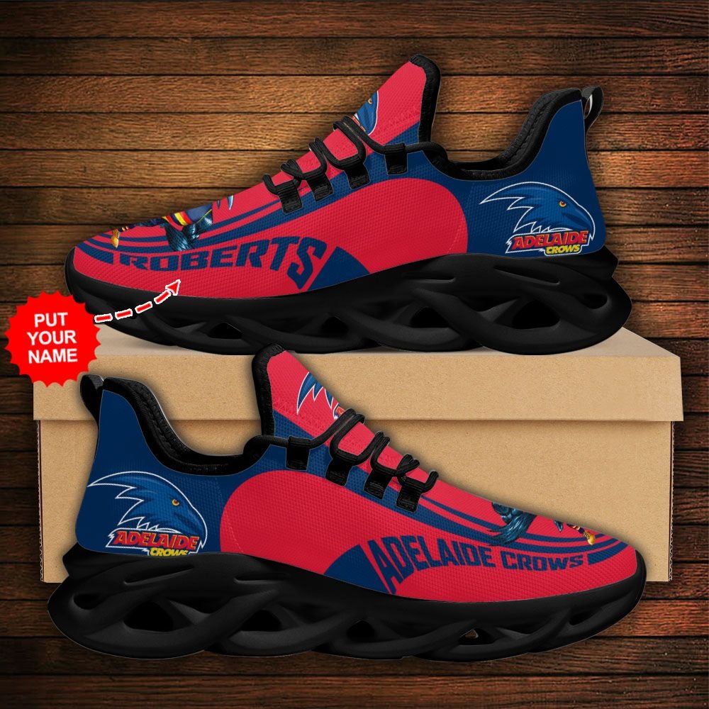 Personalized Adelaide Crows Clunky Max Soul Shoes Personalized Adelaide Crows Clunky Max Soul Shoes