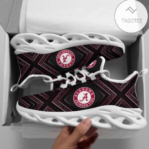 Personalized Alabama Crimson Tide Clunky Sneakers Max Soul Shoes