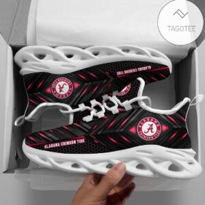 Personalized Alabama Crimson Tide Football Team Clunky Sneakers Max Soul Shoes
