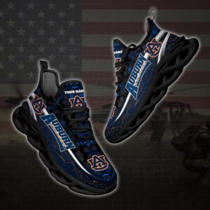 Personalized Auburn Tigers Football Team Clunky Max Soul Shoes