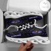 Personalized Baltimore Ravens Football Team Clunky Sneakers Max Soul Shoes