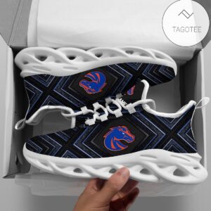Personalized Boise State Broncos Clunky Sneakers Max Soul Shoes