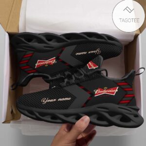 Personalized Budweiser Custom Clunky Sneakers Max Soul Shoes