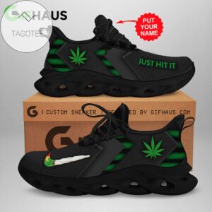 Personalized Cannabist Just Hit It Nike Max Soul Shoes