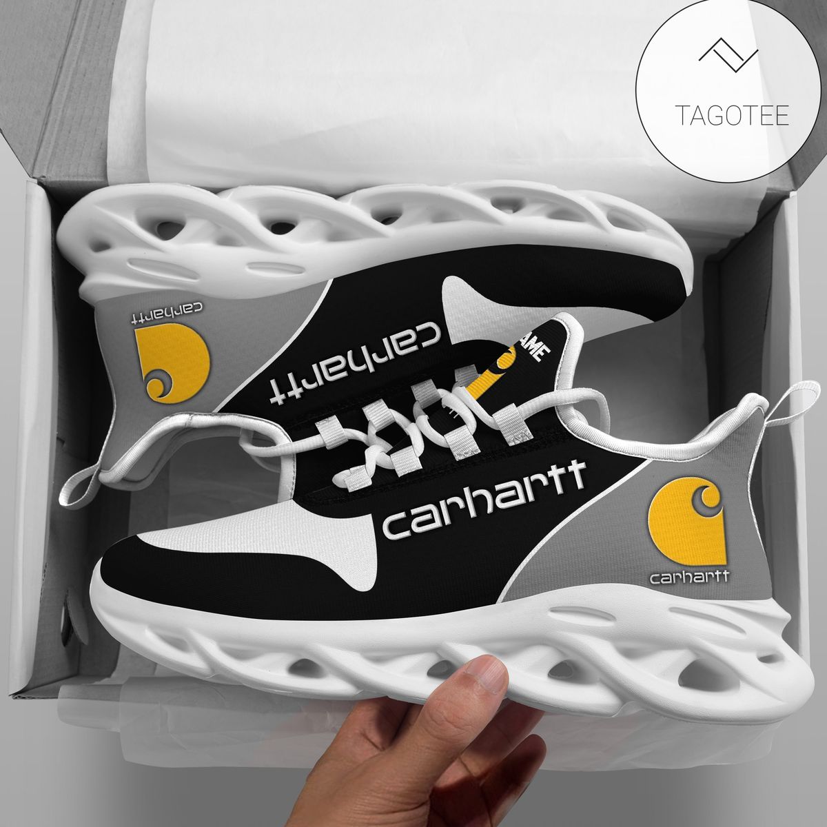 Personalized Carhartt Sport Clunky Sneakers Max Soul Shoes Personalized Carhartt Sport Clunky Sneakers Max Soul Shoes