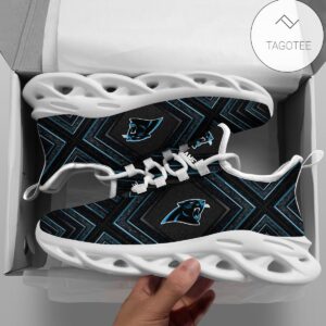 Personalized Carolina Panthers Clunky Sneakers Max Soul Shoes