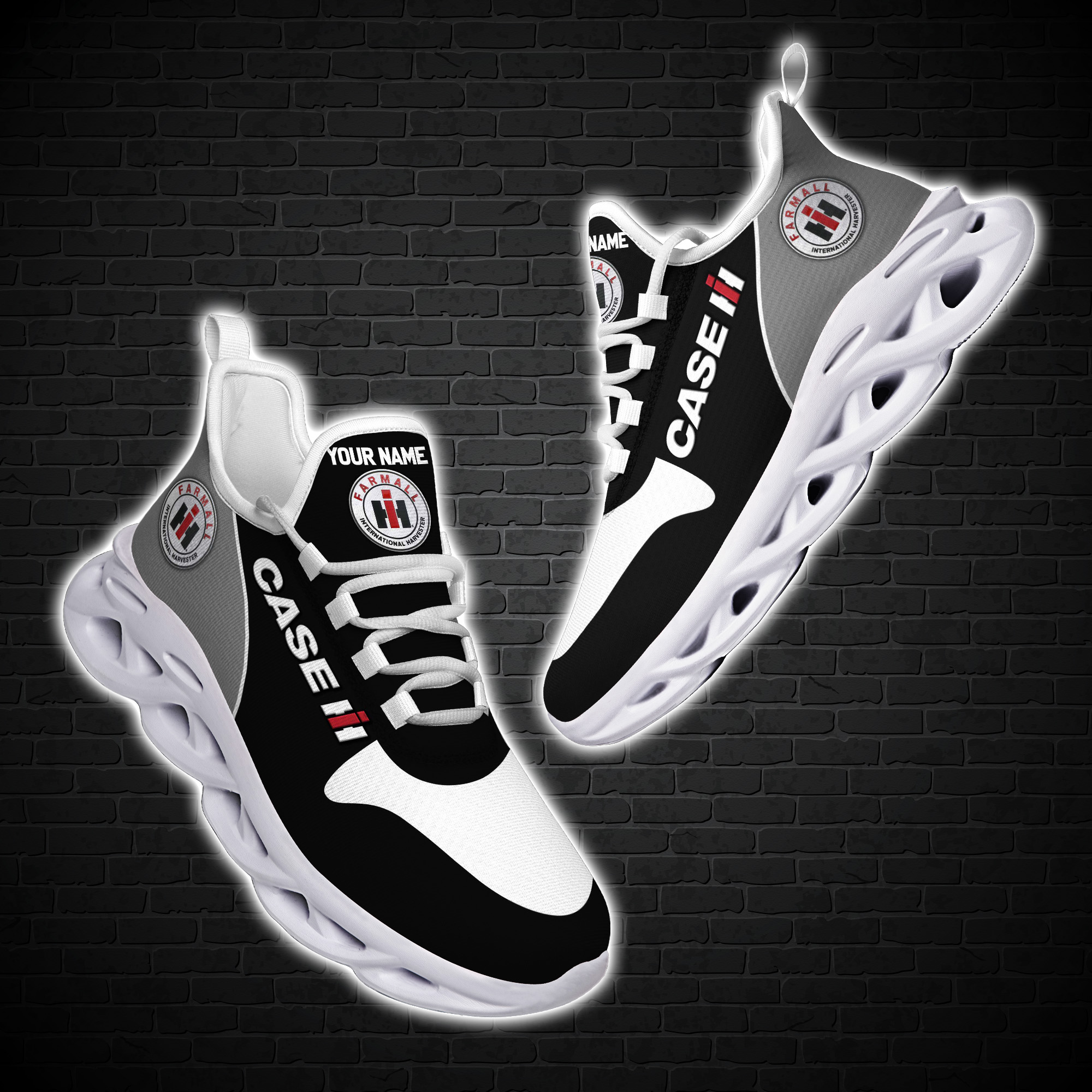 Personalized Case Ih Max Soul Clunky Sneaker Personalized Case Ih Max Soul Clunky Sneaker