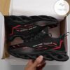 Personalized Case Ih Tractor Shoes Custom Black Clunky Sneakers Max Soul Shoes