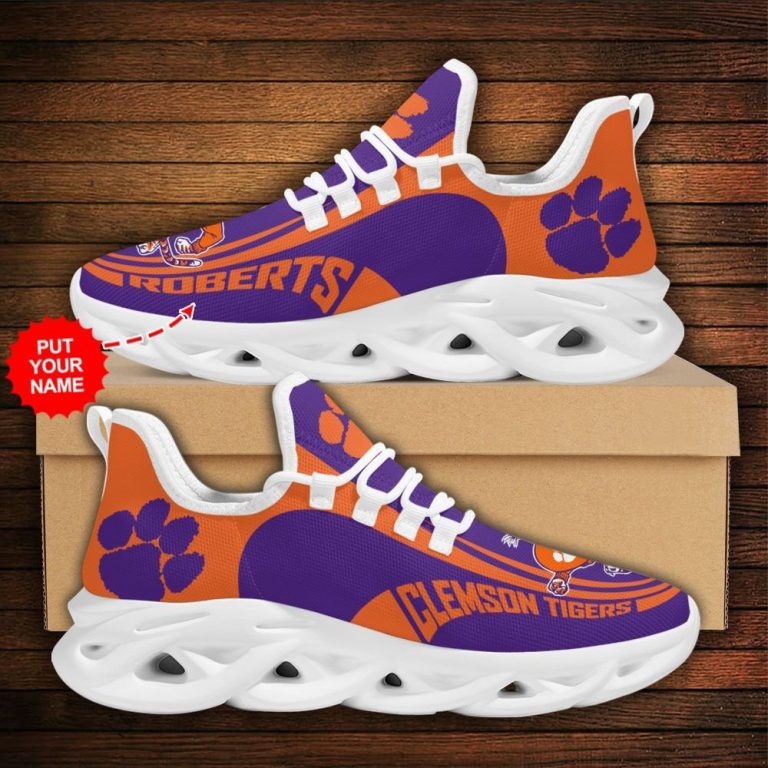 Personalized-Clemson-Tigers-Clunky-Max-Soul-Shoes-1