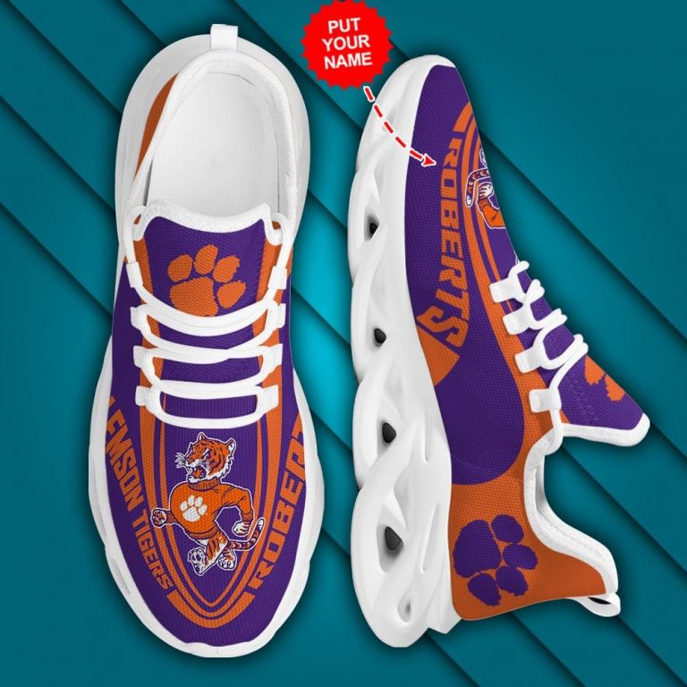 Personalized-Clemson-Tigers-Clunky-Max-Soul-Shoes-2