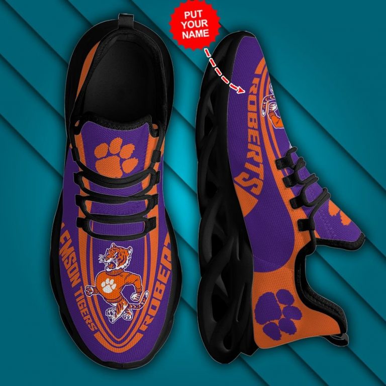 Personalized-Clemson-Tigers-Clunky-Max-Soul-Shoes-3