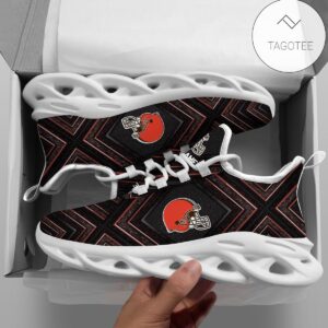 Personalized Cleveland Browns Clunky Sneakers Max Soul Shoes