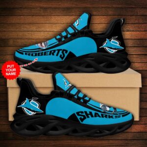 Personalized Cronulla-Sutherland Sharks Clunky Max Soul Shoes