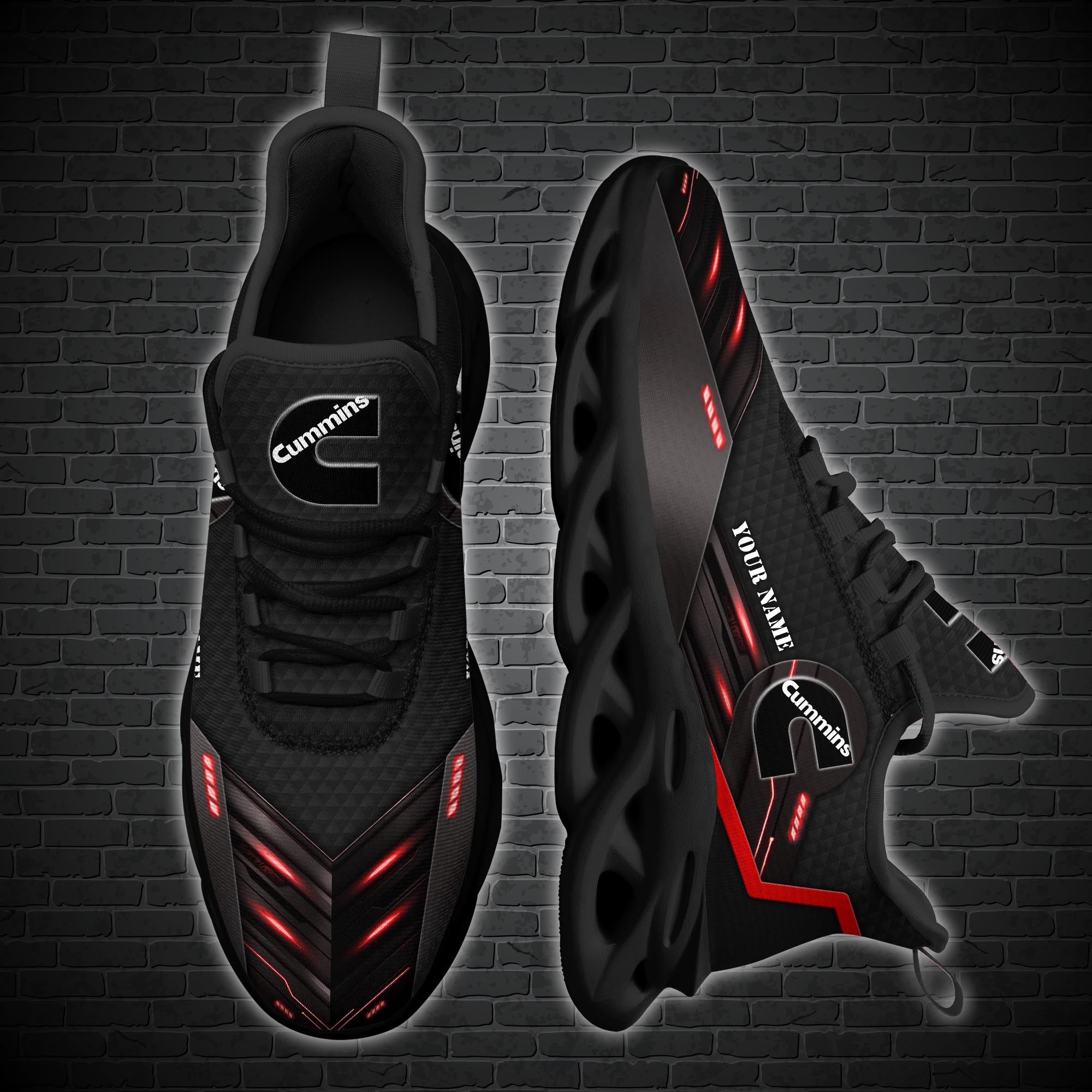 Personalized Cummins Max Soul Clunky Sneaker Personalized Cummins Max Soul Clunky Sneaker