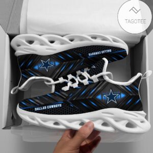 Personalized Dallas Cowboys Football Team Clunky Sneakers Max Soul Shoes