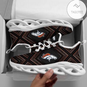 Personalized Denver Broncos Clunky Sneakers Max Soul Shoes