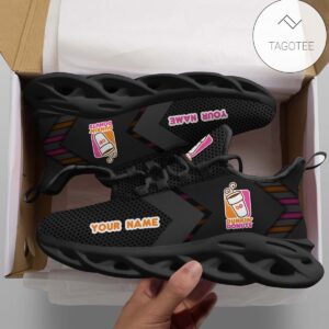 Personalized Dunkin Donut Custom Clunky Sneakers Max Soul Shoes
