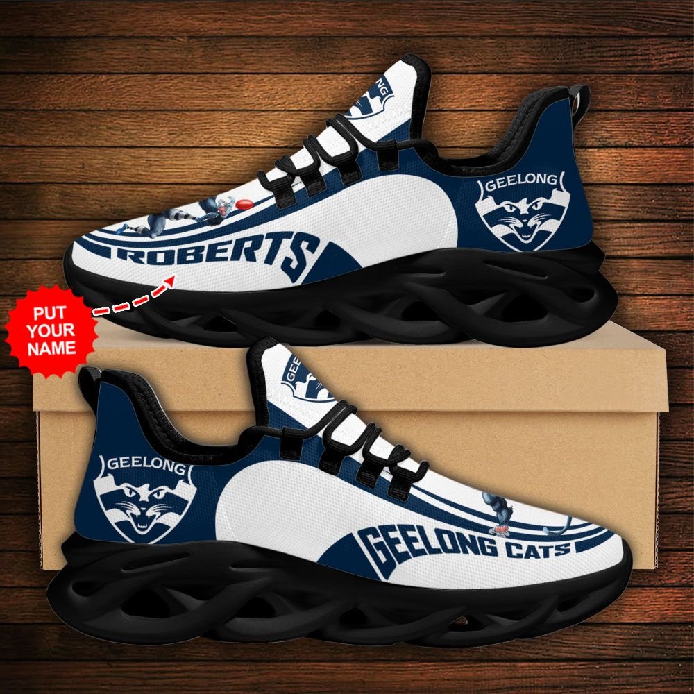 Personalized Geelong Cats Clunky Max Soul Shoes Personalized Geelong Cats Clunky Max Soul Shoes