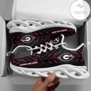 Personalized Georgia Bulldogs Football Team Clunky Sneakers Max Soul Shoes