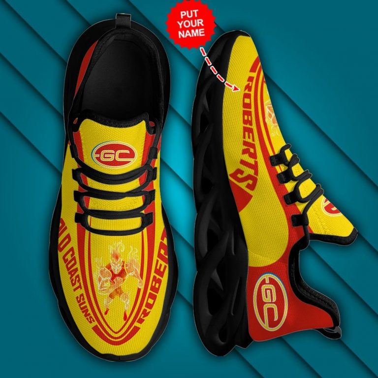 Personalized-Gold-Coast-Suns-Clunky-Max-Soul-Shoes-3