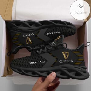 Personalized Guiness Custom Clunky Sneakers Max Soul Shoes