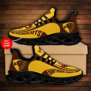 Personalized Hawthorn Hawks Clunky Max Soul Shoes