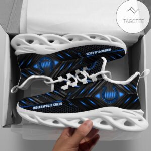 Personalized Indianapolis Colts Football Team Clunky Sneakers Max Soul Shoes