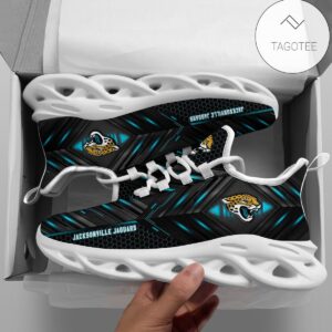 Personalized Jacksonville Jaguars Football Team Clunky Sneakers Max Soul Shoes