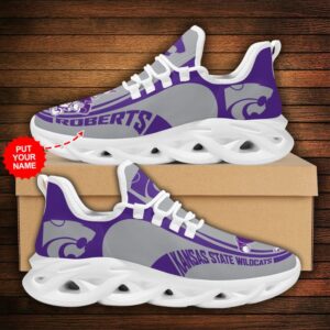 Personalized Kansas State Wildcats Clunky Max Soul Shoes