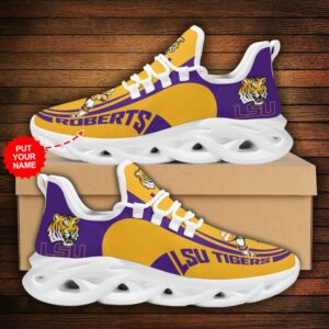 Personalized Lsu Tigers Clunky Max Soul Shoes