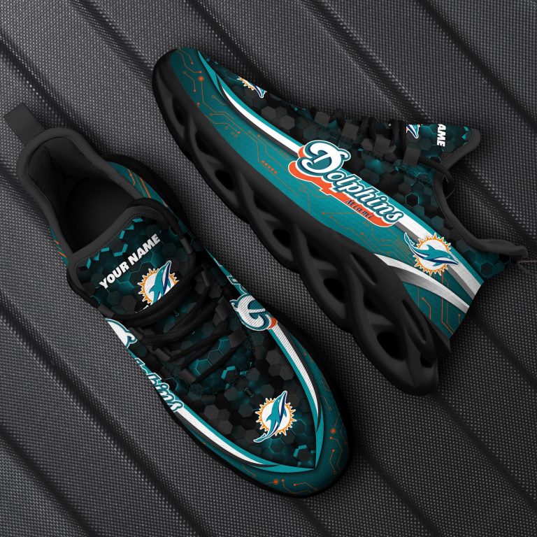 Personalized-Miami-Dolphins-Football-Team-Max-Soul-Clunky-Sneaker-1