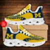 Personalized Michigan Wolverines Clunky Max Soul Shoes