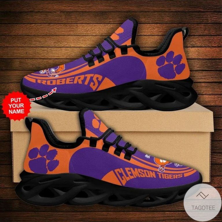 Personalized-Ncaa-Clemson-Tigers-Sneaker-Max-Soul-Shoes-1