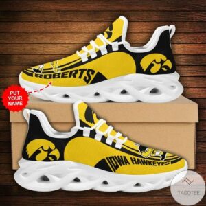 Personalized Ncaa Iowa Hawkeyes Sneaker Max Soul Shoes
