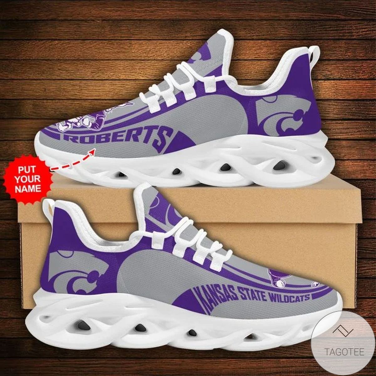 Personalized Ncaa Kansas State Wildcats Sneaker Max Soul Shoes Personalized Ncaa Kansas State Wildcats Sneaker Max Soul Shoes
