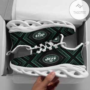Personalized New York Jets Clunky Sneakers Max Soul Shoes