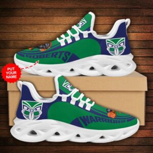 Personalized New Zealand Warriors Clunky Max Soul Shoes
