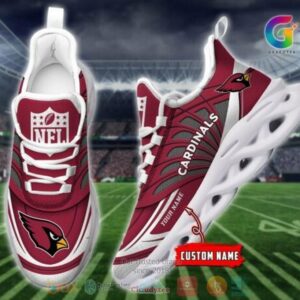 Personalized Nfl Arizona Cardinals Custom Clunky Max Soul Shoes