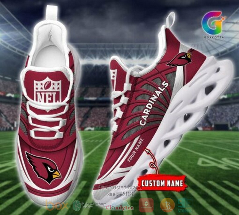 Personalized Nfl Arizona Cardinals Custom Clunky Max Soul Shoes Personalized Nfl Arizona Cardinals Custom Clunky Max Soul Shoes