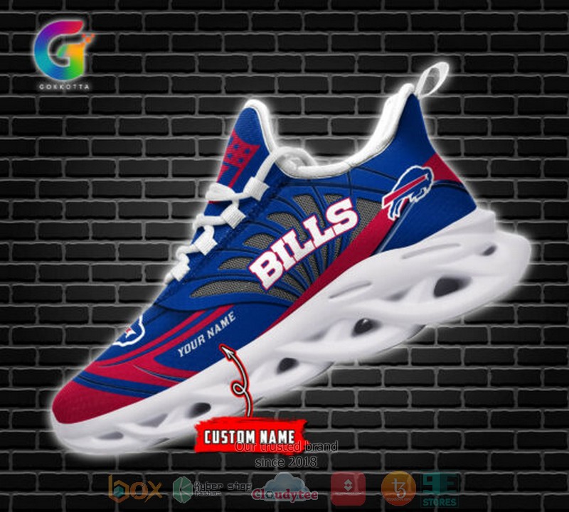 Personalized Nfl Buffalo Bills Custom Clunky Max Soul Shoes Personalized Nfl Buffalo Bills Custom Clunky Max Soul Shoes