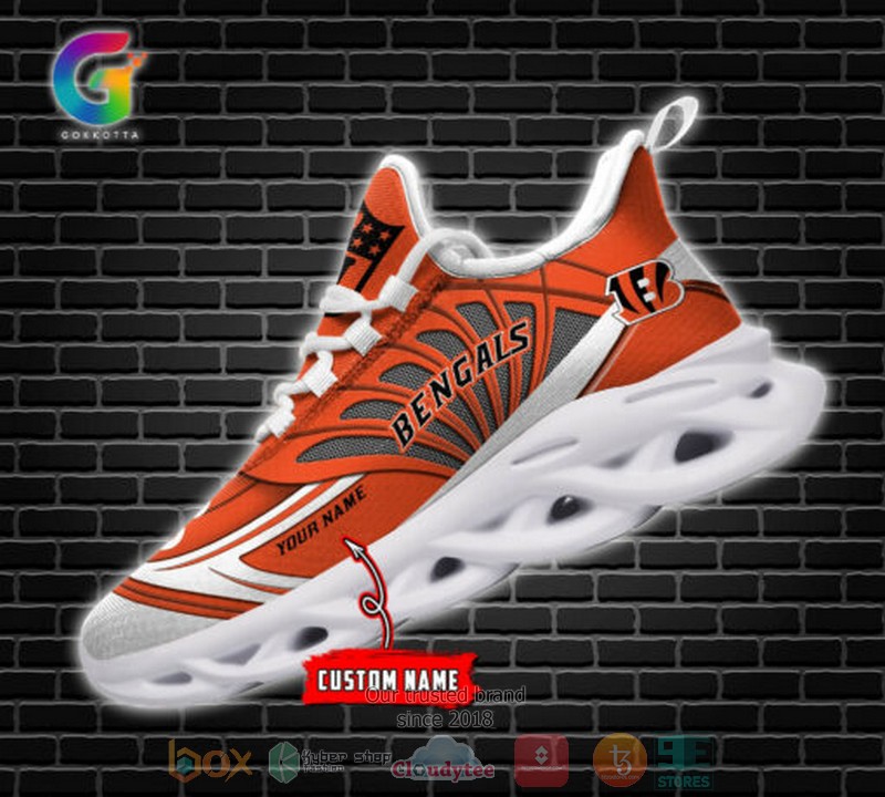 Personalized Nfl Cleveland Browns Custom Clunky Max Soul Shoes Personalized Nfl Cleveland Browns Custom Clunky Max Soul Shoes