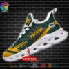 Personalized Nfl Green Bay Packers Custom Clunky Max Soul Shoes
